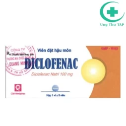 Diclofenac 100mg QM.Mediphar - Hỗ trợ giảm đau và viêm